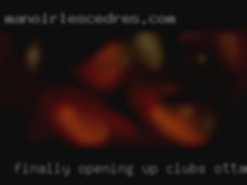 Finally opening clubs Ottawa up and exploring.